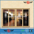 JK-AW9121 utilidad marco de aluminio puerta puerta corredera de cristal
